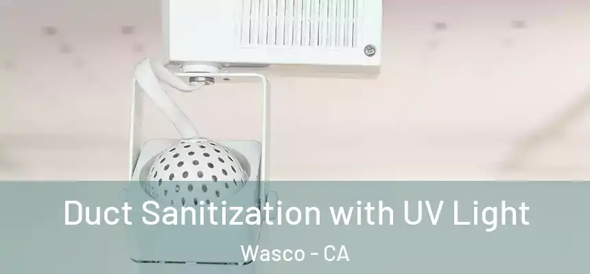  Duct Sanitization with UV Light Wasco - CA